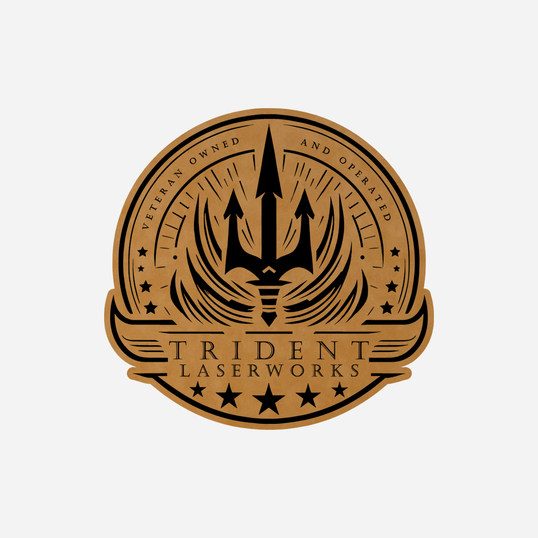 Laser Engraved Leatherette Patches