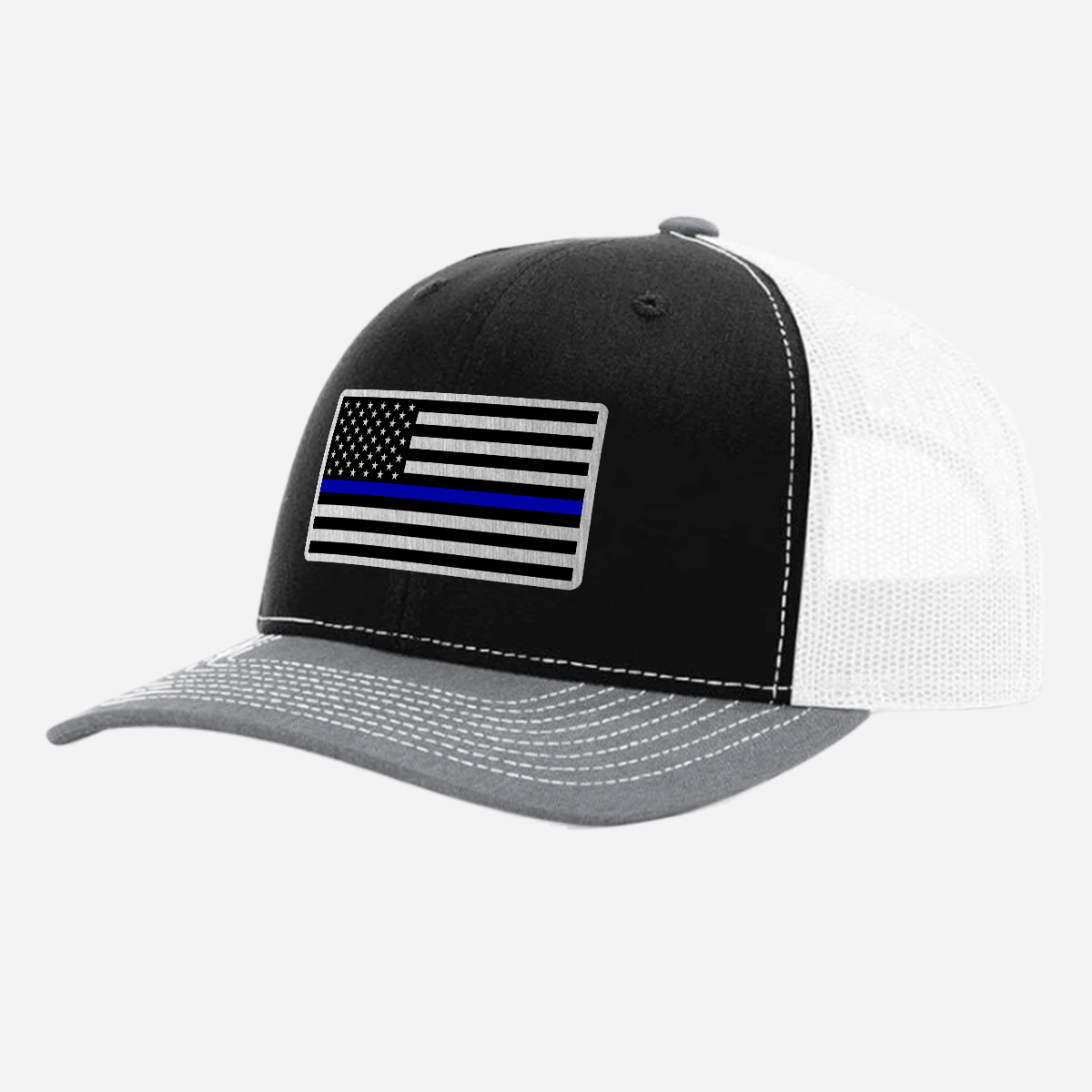 Thin Blue Line American Flag Hat