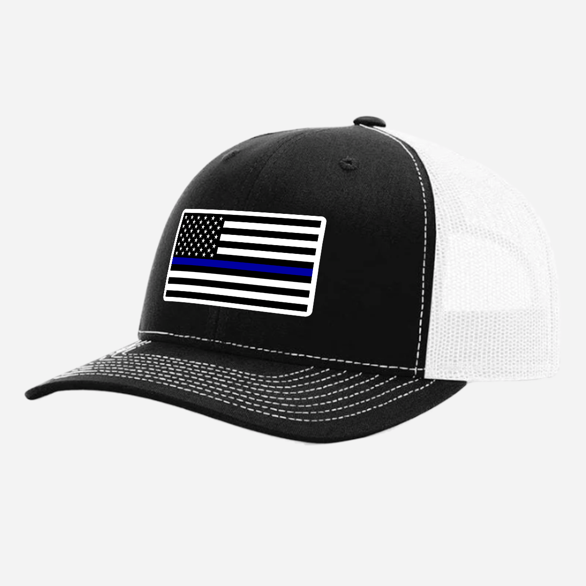 Thin Blue Line American Flag Hat