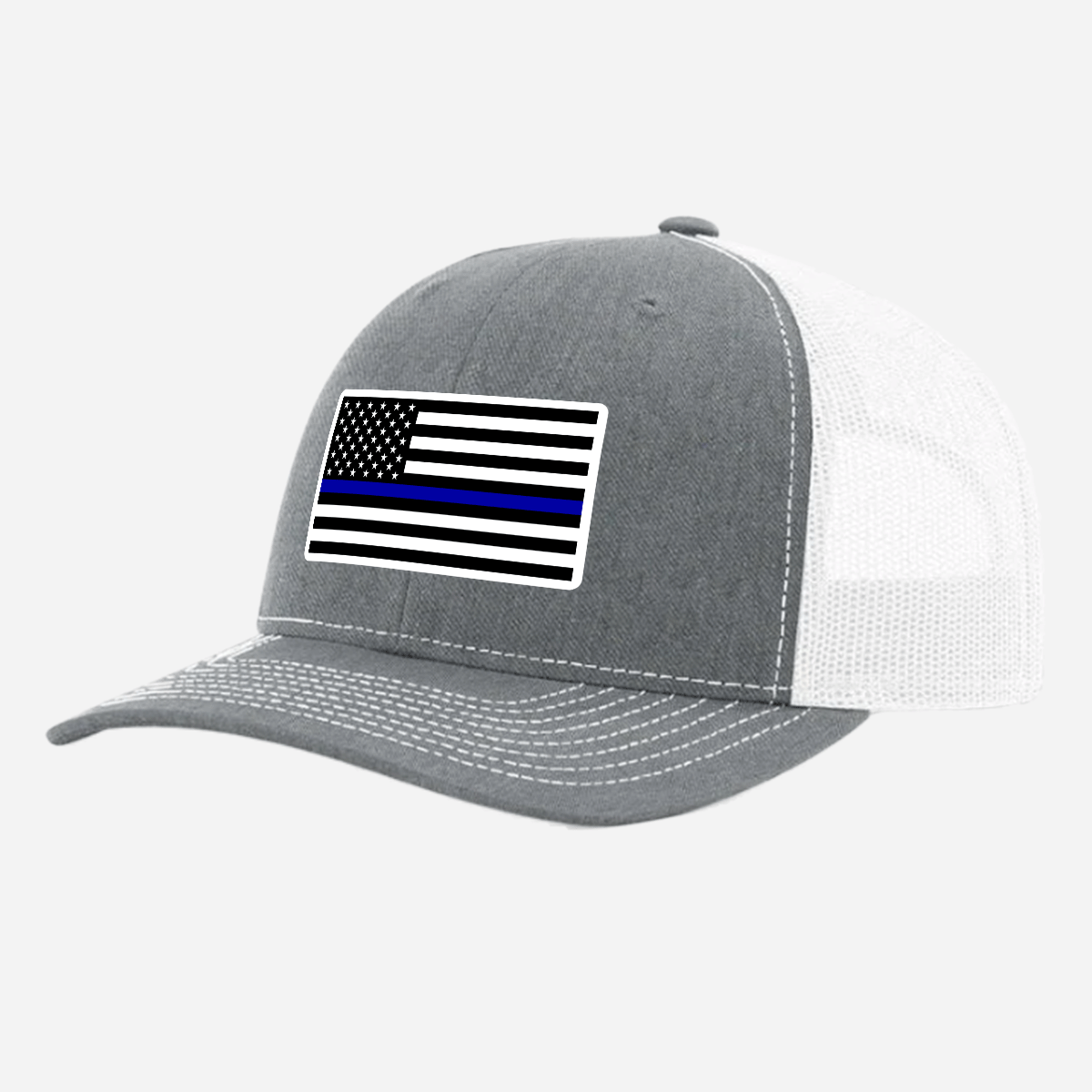 Thin Blue Line American Flag Hat