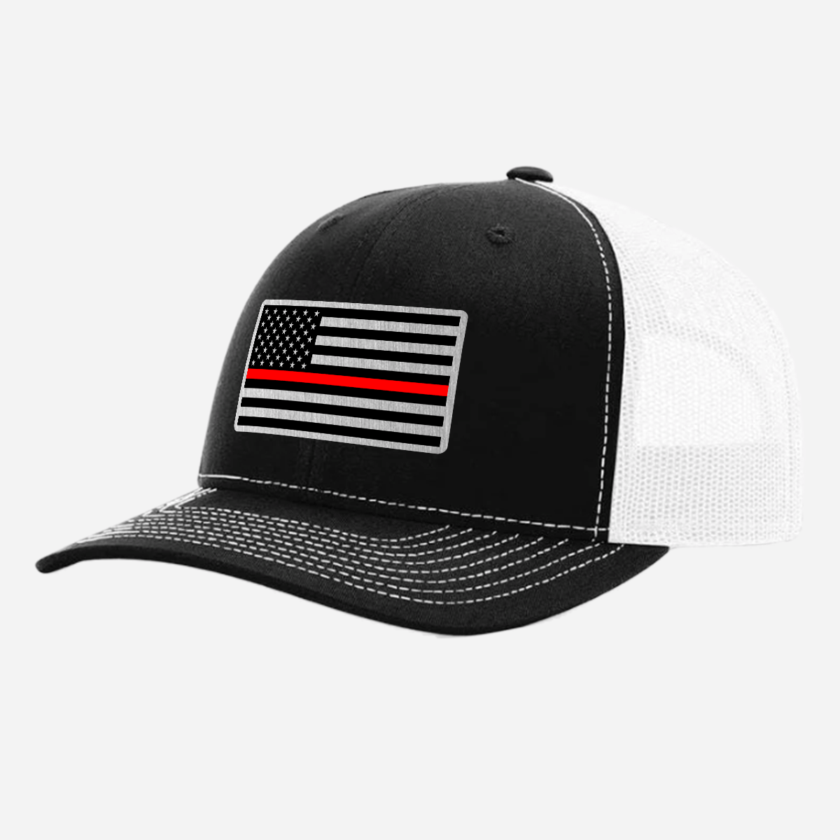 Thin Red Line American Flag Hat