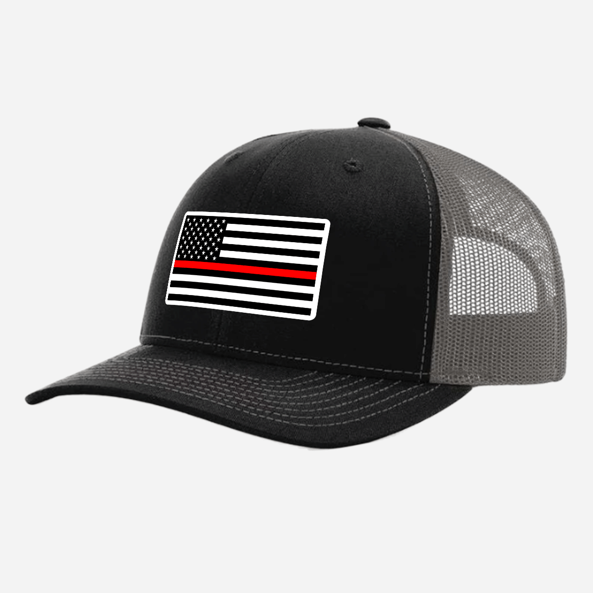 Thin Red Line American Flag Hat
