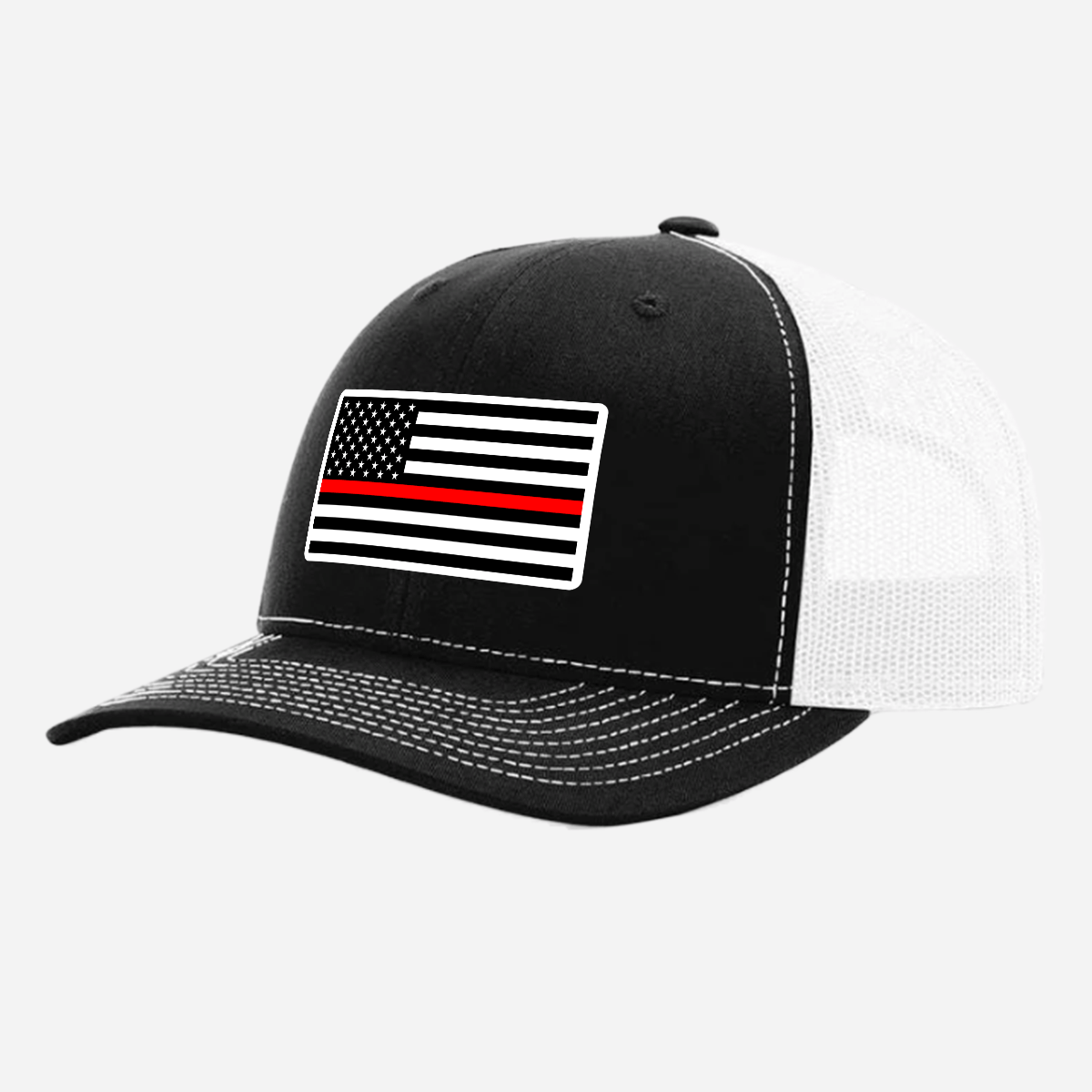 Thin Red Line American Flag Hat