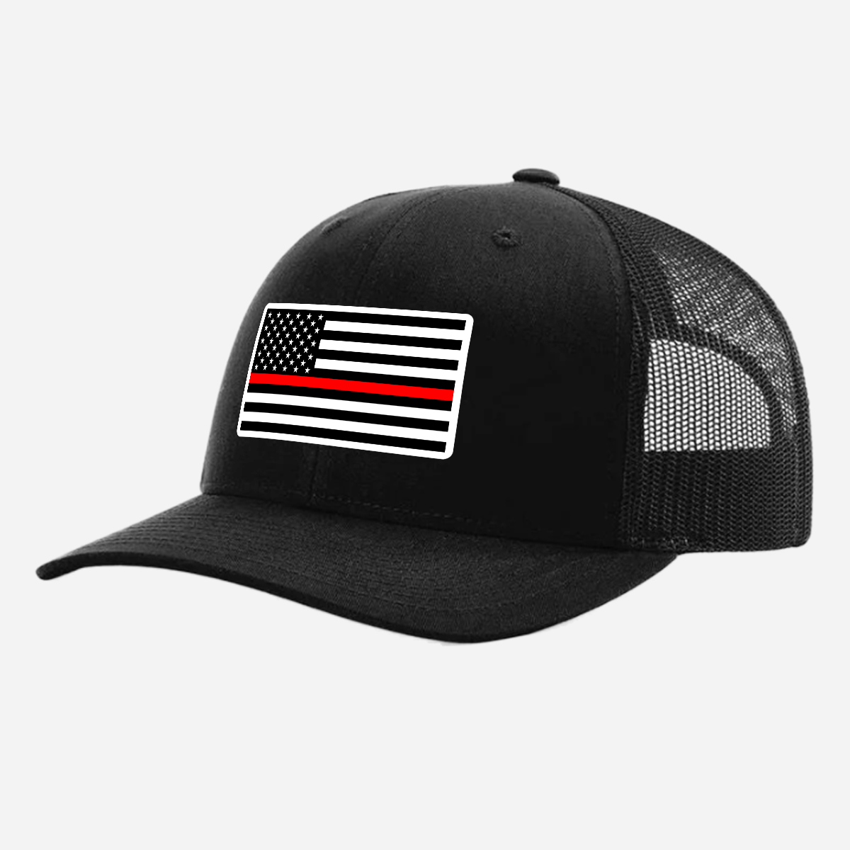 Thin Red Line American Flag Hat