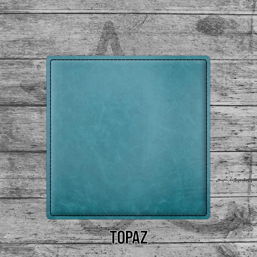 6 Pack of Branded Leatherette Coasters