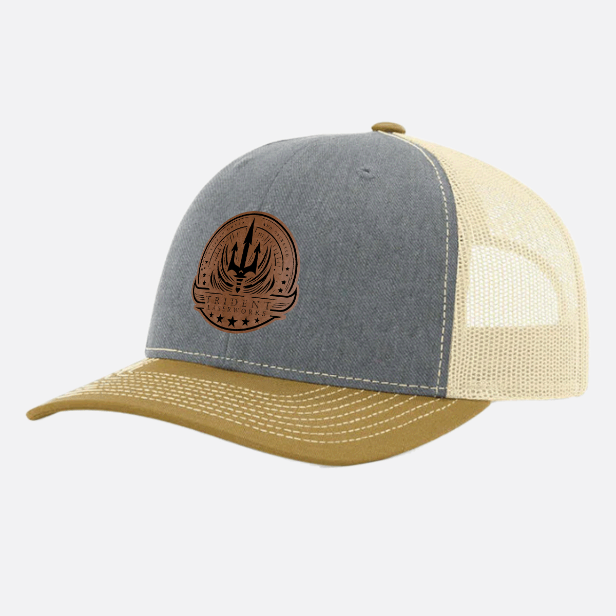 Custom Branded Leatherette Patch Hats
