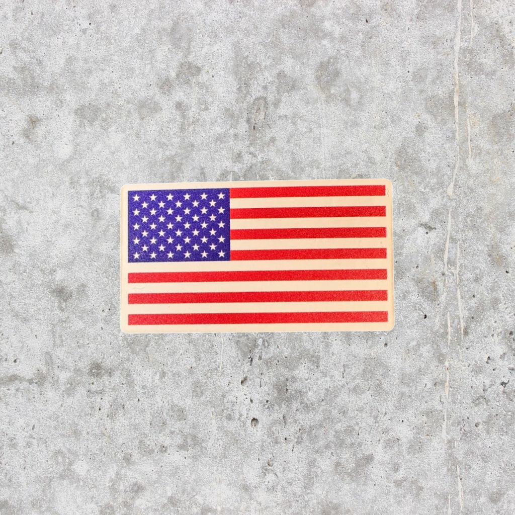 Mini American Flag Patch | Full Color UV Printed