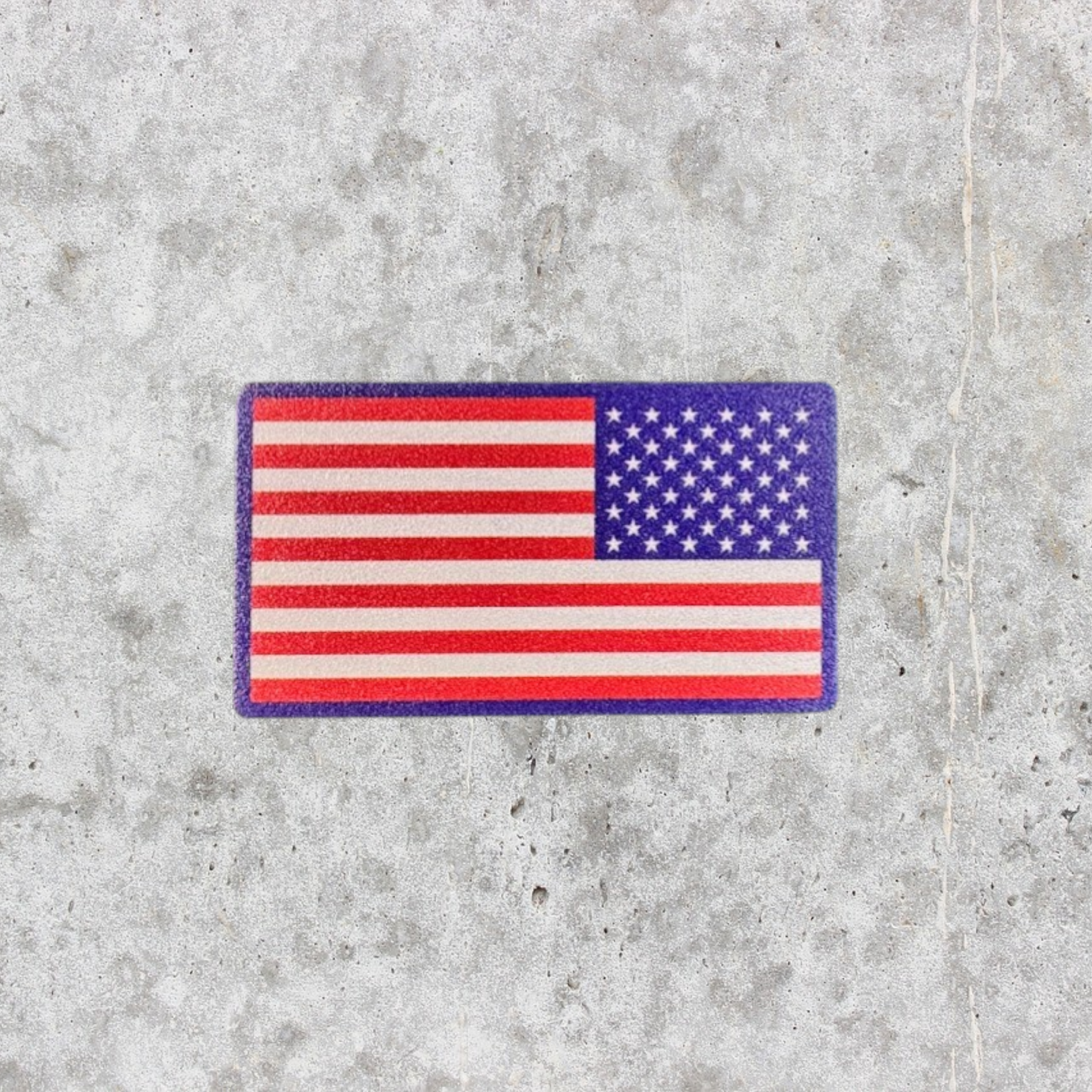 Mini American Flag Patch | Full Color UV Printed