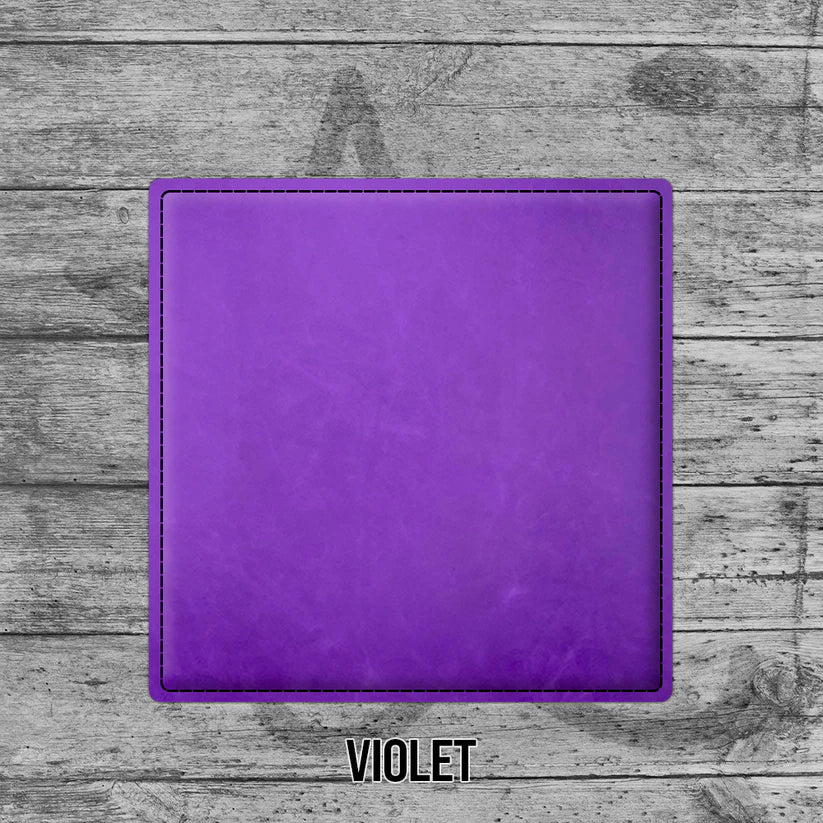 6 Pack of Branded Leatherette Coasters