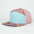 Teal Floral Performance Hat