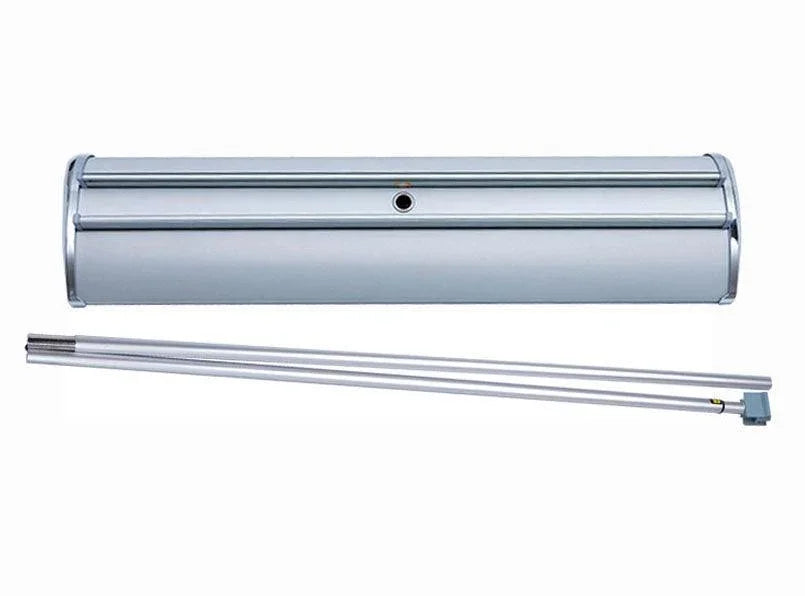 Deluxe retractable banner stand base and support pole