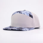 Gray Palm Leaf Performance Hat