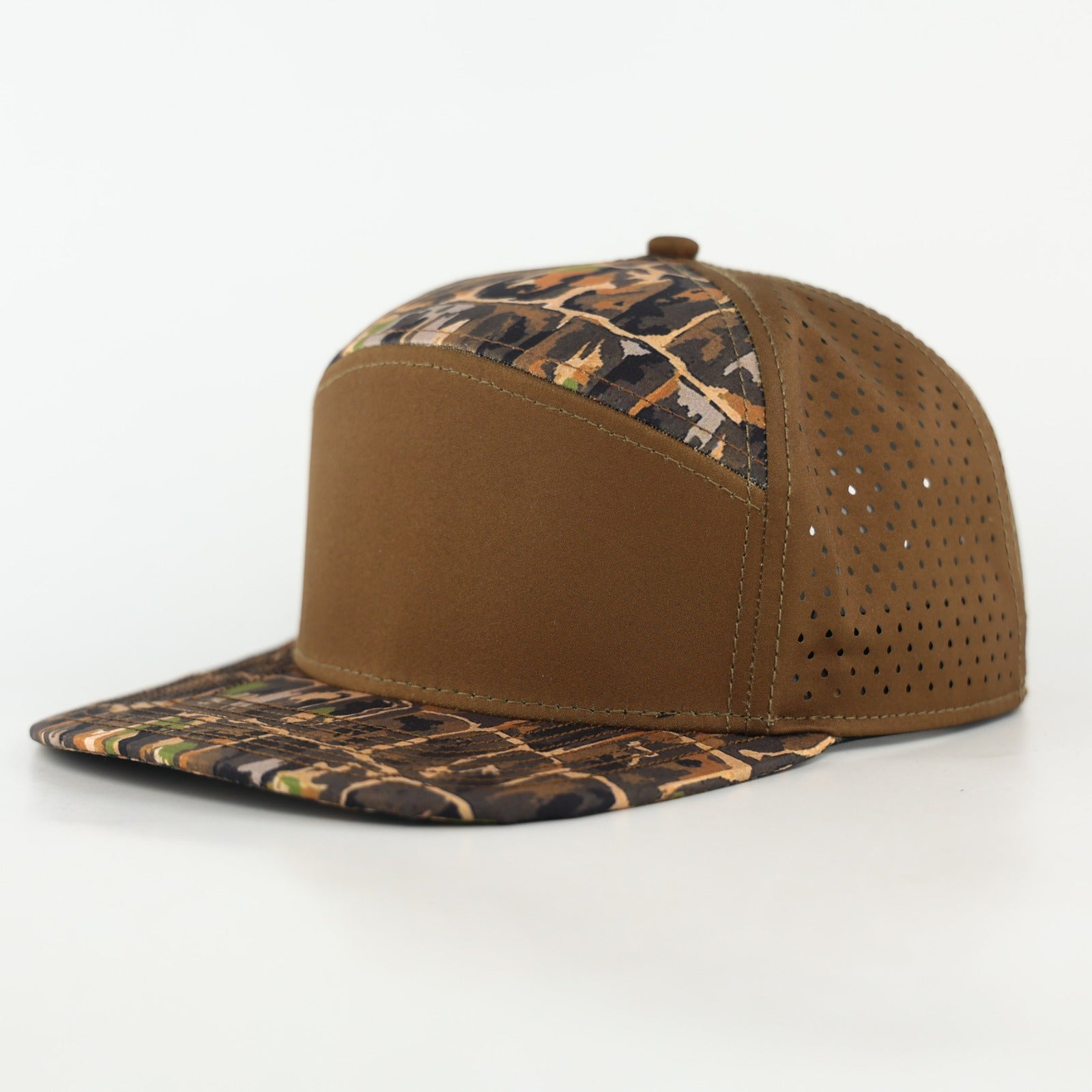 (YOUTH) dark green front with alligator camo and dark green back