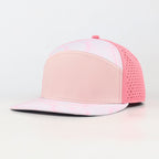 Pink Topographic Performance Hat – Pink Back