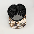 Green Leaf Camo Performance Hat – Black Back