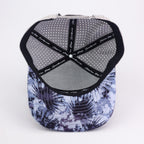 Gray Palm Leaf Performance Hat