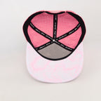 Pink Topographic Performance Hat – Pink Back
