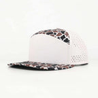 Youth Tan, Brown & Black Duck Camo Flat Bill Snapback – Tan Back