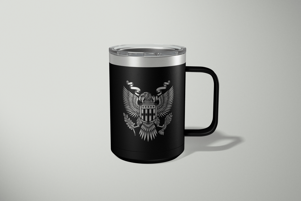 American Eagle 15oz Polar Camel Stainless Steel Coffee Mug